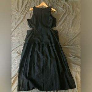 Black Linen Dress